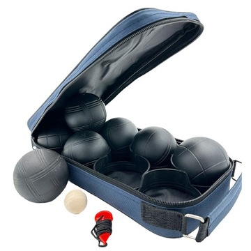 Мячи для игры в петанк Boule Boule, 8 шт. + чехол ENERO.