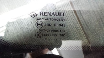 ЗАДНЕЕ ЛЕВОЕ БОКОВОЕ ОКНО RENAULT MEGANE III COUPE 3D