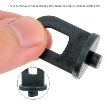 Крючки для теплицы - 50 шт.