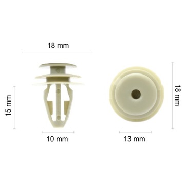 10 шт. НАБОР УНИВЕРСАЛЬНЫХ НАКЛАДОК ДЛЯ ОБИВКИ ГОЛОВКИ