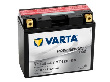 Akumulator Varta Powersports AGM 12V 12Ah 215A L+