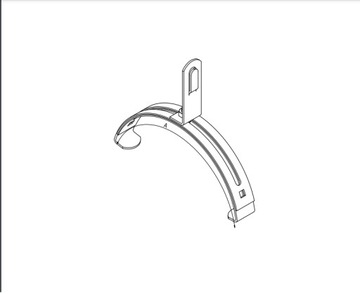 Выдвижной держатель для молниеотвода