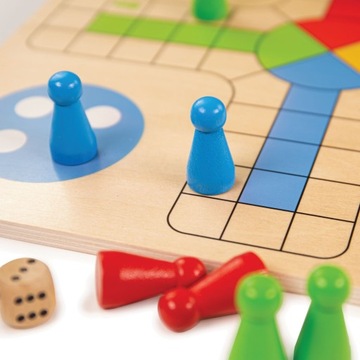 КИТАЙСКАЯ НАСТОЛЬНАЯ ИГРА, деревянная, красочная, для детей и всей семьи. Классика