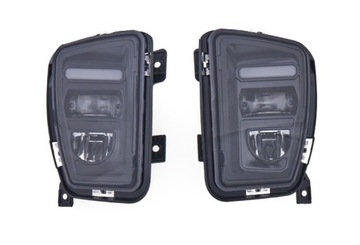 HALOGEN HALOGENY KOMPLET LED DODGE RAM 2013-2018