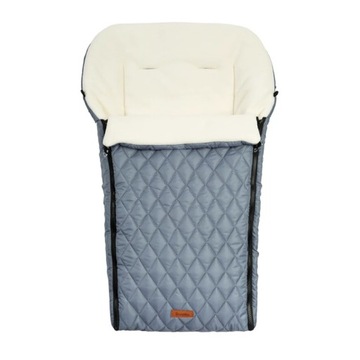 ND33_SILLO-8100 ŚPIWOREK PIKOWANY POLAR GRAPHITE DO WÓZKA