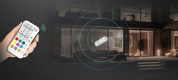 Kontroler LED COB SPI RGBIC NEON oświetlenie Seria SD WiFi+RF TUYA