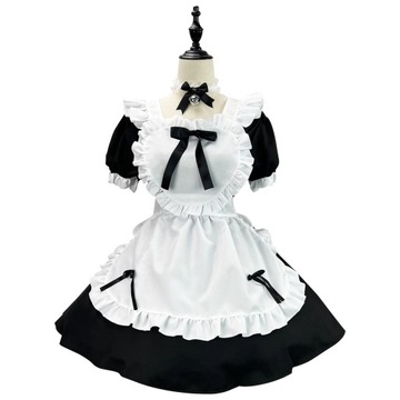 Alice Maid Dress Anime Cute Heart Lolita Maid Cosp
