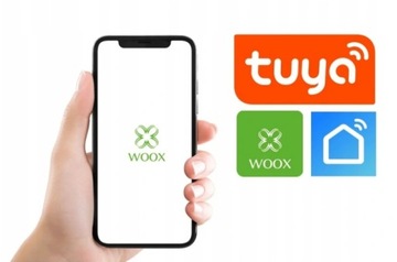 Розетка TUYA WIFI Ваттметр Таймер SMART PLUG Программатор времени WOOX