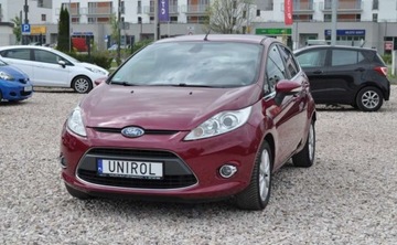 Ford Fiesta VII Hatchback 5d 1.25 Duratec 82KM 2009 Ford Fiesta TITANIUM 1.25 benzyna klimatyzacja