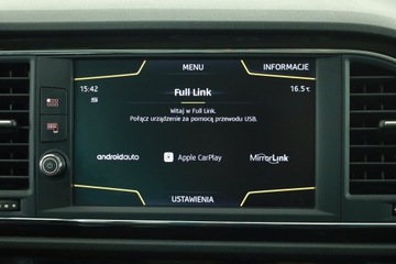 Seat Leon III ST Facelifting 2.0 EcoTSI 190KM 2019 Seat Leon 2.0 TSI, Salon Polska, DSG, Skóra, zdjęcie 12