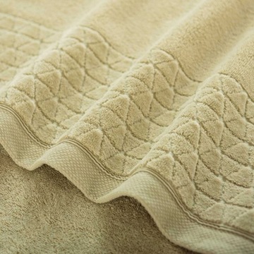 ANTYBAKTERYJNY Ręcznik OSCAR j. beż 70x140 ZWOLTEX