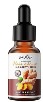 SADOER Serum NA WZROST WŁOSÓW do włosów ODŻYWCZE WZMACNIAJĄCE Z IMBIREM