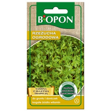 BIOPON NASIONA RZEŻUCHA OGRODOWA CAŁOROCZNA IDEALNA NA KIEŁKI WIELKANOCNA