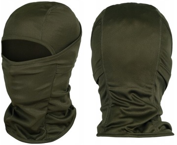 Kominiarka termoaktywna uniwersalna Mil-Tec Balaclava pod kask olive