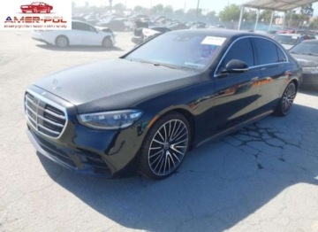 Mercedes Klasa S W223/V223 2022 Mercedes-Benz Klasa S 580 4Matic 2022 4.0 Benzyna 496KM