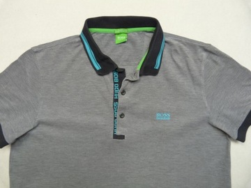 HUGO BOSS Green męska koszulka polo polówka rozm. XL