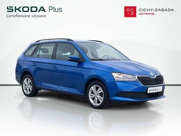 Skoda Fabia III Kombi Facelifting 1.0 TSI 95KM 2021 Skoda Fabia 1.0 TSI 95KM Ambition SalonPL SerwisASO Led SmartLink FV23 95KM, zdjęcie 6