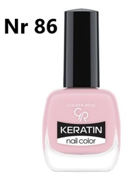Lakier do paznokci Golden Rose Keratin 86