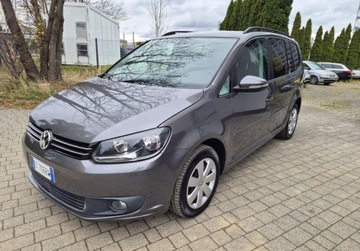 Volkswagen Touran II 1.6 TDI 105KM 2012 Volkswagen Touran 1.6 TDI 7 FOTELI Zero Rdzy Bardzo zadbany 1.6 Diesel