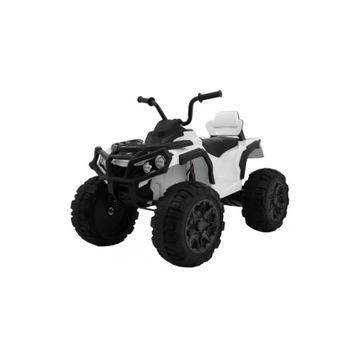 Детский аккумулятор Quad ATV 2,4 ГГц Белый + Пульт дистанционного управления + Колеса EVA