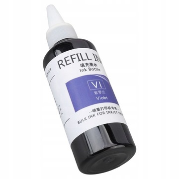 ЧЕРНИЛА ДЛЯ ШТЕМПОВКИ 100мл ФИОЛЕТОВЫЕ