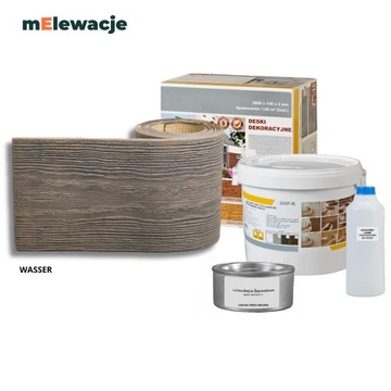 Deska Elewacyjna Elastyczna zestaw WASSER 16cm