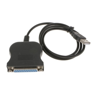 Adapter równoległy USB typ A męski na DB żeński