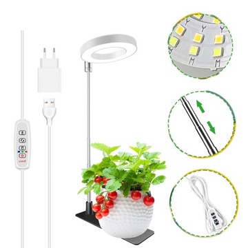 OGRODNICZA LAMPA LED, LAMPA WZROSTU ROŚLIN, LAMPA DO ROŚLIN WEWNĘTRZNYCH