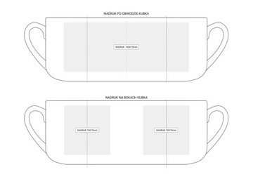 КРУЖКА С ПРИНТОМ КРУЖКА С ЛОГОТИПОМ КОРПОРАТИВНАЯ КРУЖКА - ОРАНЖЕВАЯ - 4 шт.
