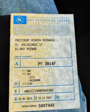 BMW Seria 1 F20-F21 Hatchback 5d 116d 116KM 2015 BMW Seria 1 2015r, 2.0 Diesel. Uszkodzony prawy przod. Jezdzi. 2.0 Diesel, zdjęcie 22