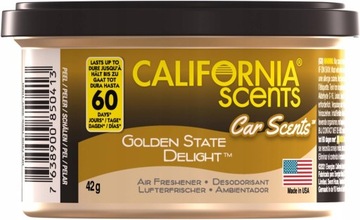 Puszka Zapachowa CALIFORNIA CAR SCENTS Golden State Delight 42g