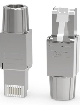 РАЗЪЕМ RJ45 STP РАЗЪЕМ CAT.6A CAT.7 БЕЗ ИНСТРУМЕНТОВ