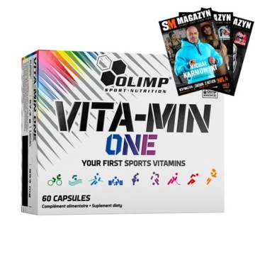 OLIMP VITA-MIN ONE 60KAP KOMPLEKS WITAMIN MULTIPLE VITA MIN MULTIWITAMINA