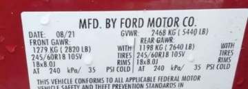 Ford Edge II 2022 Ford Edge 2021r. 4x4 automat pali, KUPIONY w transporcie do Polski 2.0, zdjęcie 14