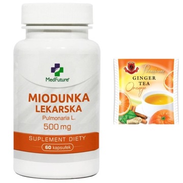 Medfuture Miodunka lekarsk 500mg 60 PŁUCA OSKRZELA