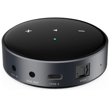 WiiM Mini czarny. Odtwarzacz sieciowy Hi-Res Audio