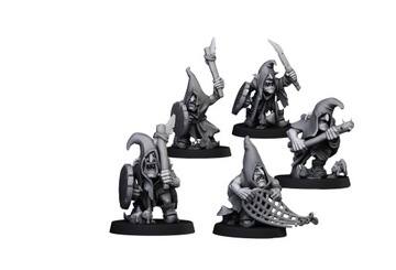 Набор фигурок гоблинов-монстров D&D Pathfinder RPG