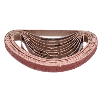 YATO ZESTAW 10 TAŚM ŚCIERNYCH BEZKOŃCOWYCH 10x330MM P80 YT-09744