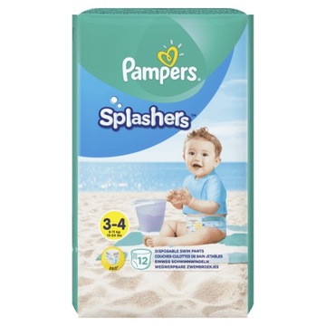 Pampers Do Pływania Splashers 3 Midi 6-11kg 12szt