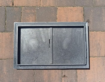 ЧУГУННАЯ ДВЕРЬ для коптильни и хлебной печи