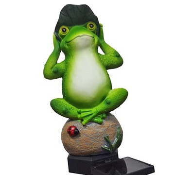 ДЕКОРАТИВНАЯ СОЛНЕЧНАЯ СВЕТОДИОДНАЯ ЛАМПА-ЛЯГУШКА