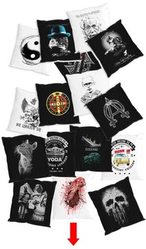 koszulka PODUSZKA leniwiec zoo dzik pies kot WZORY