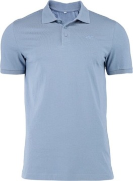 4F KOSZULKA POLO DENIM POLÓWKA 100% BAWEŁNA M129 r. L