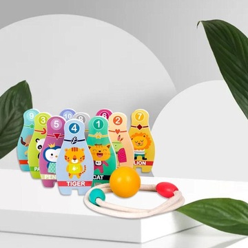 Maluchy Kręgle Edukacyjne kręgle Kręgle z