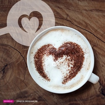 Шаблоны украшений для кофе — 21 дизайн