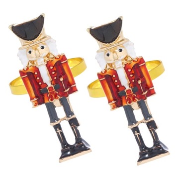 PIERŚCIONKI NA SERWETKI ŚWIĄTECZNE 2 SZT