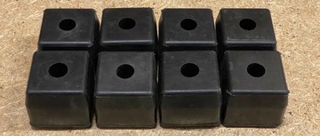 РЕЗИНОВЫЙ БАМПЕР 100х100х100мм БАМПЕР КУБ БАМПЕР + рекламный гаджет