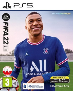 FIFA 22 PL PS5 PlayStation 5 PŁYTA FOLIA PO POLSKU