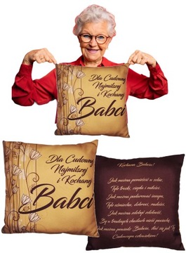 PODUSZKA na DZIEŃ BABCI DZIADKA jasiek DZIADKÓW babcia dziadek URODZINY 5wz