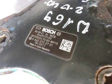 MERCEDES A W169 2.0CDI ČERPADLO VSTŘIKOVAČE 0445010120 A6400700701